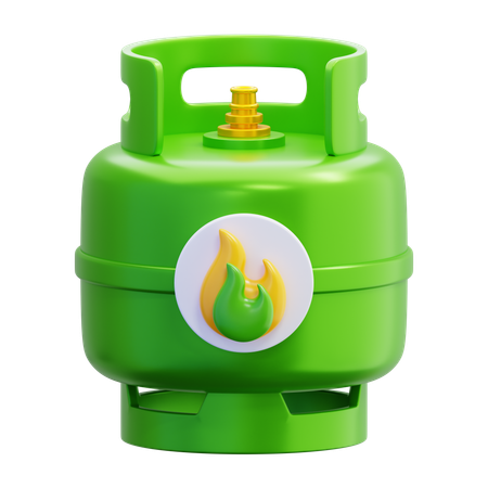 Cilindro de gás  3D Icon