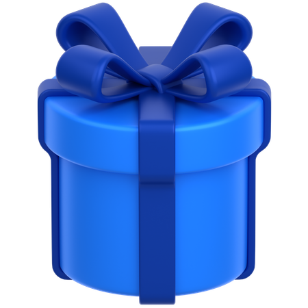 Cilindro de regalo  3D Icon