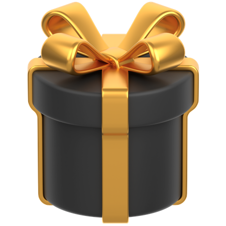 Cilindro de regalo  3D Icon