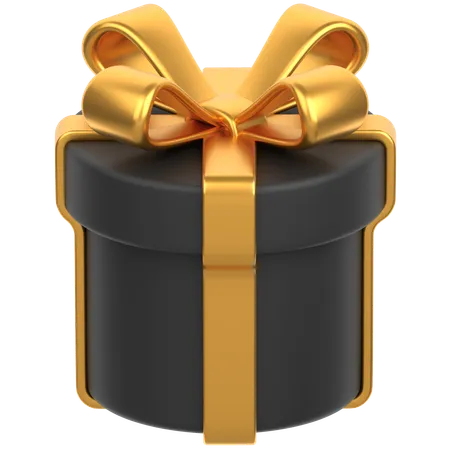 Cilindro de regalo  3D Icon