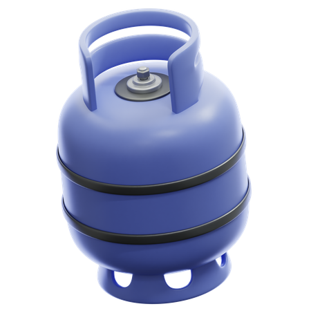 Cilindros de gás  3D Icon