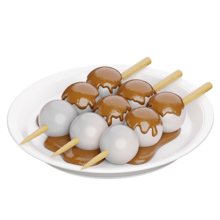 Cilok Bumbu  3D Icon