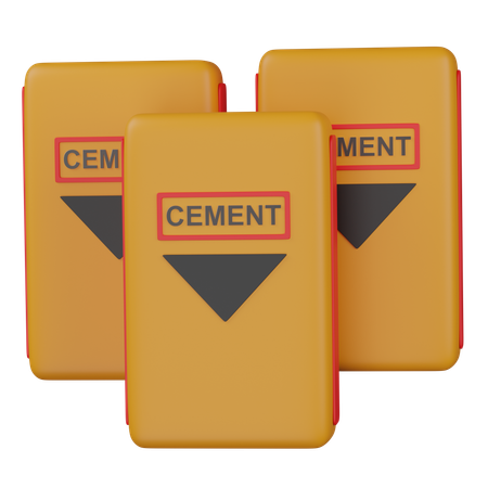 Ciment  3D Icon