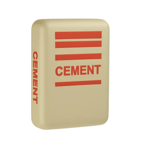 Ciment  3D Icon