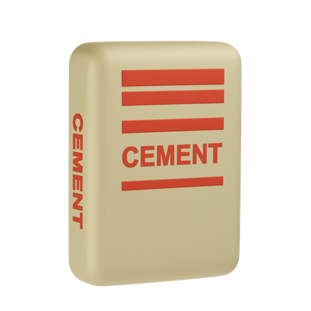 Cimento  3D Icon