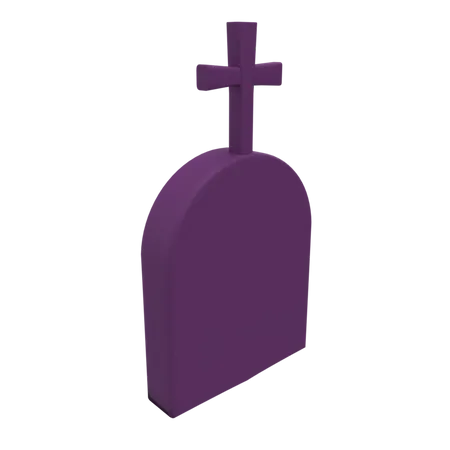 Cimetière  3D Illustration