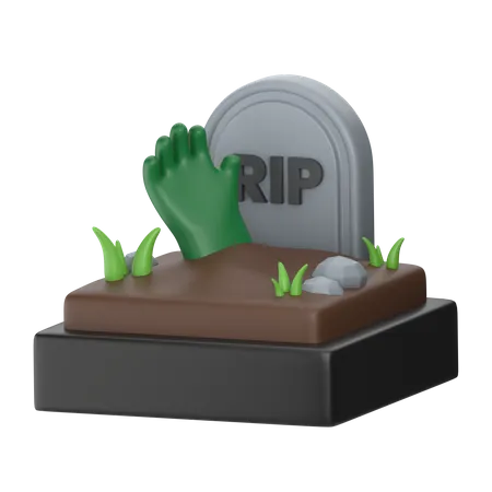 Cimetière  3D Icon