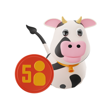 Cinco personas qurban  3D Icon