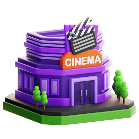 Cine  3D Icon