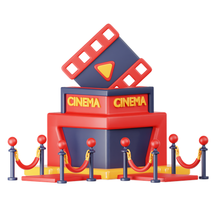 Cine  3D Icon