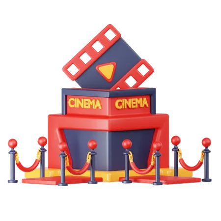 Cine  3D Icon