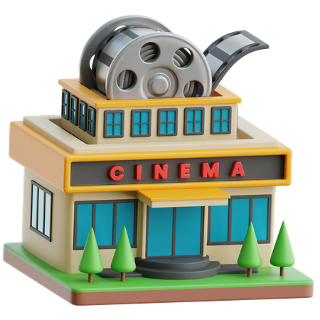 Cine  3D Icon