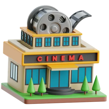 Cine  3D Icon