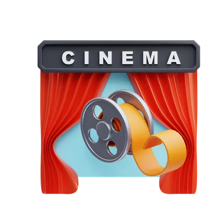 Cine  3D Icon