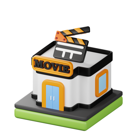 Cine  3D Icon