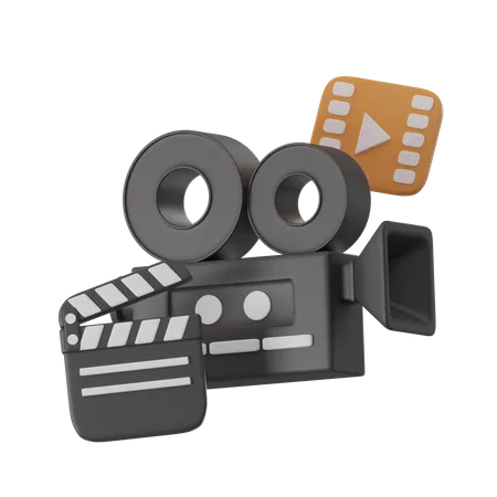 Cine  3D Icon