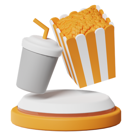 Cine de comida  3D Icon