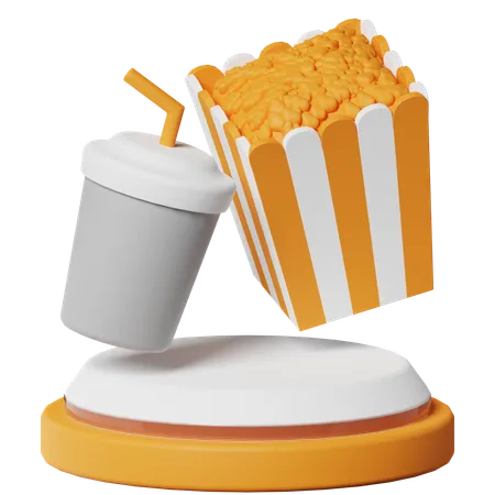 Cine de comida  3D Icon