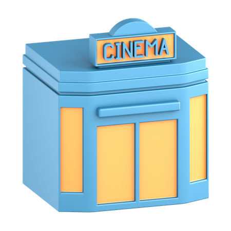 Cine teatro  3D Icon