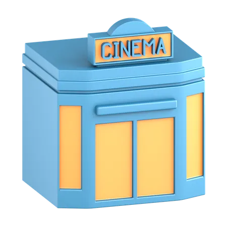 Cine teatro  3D Icon