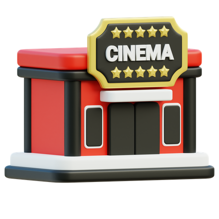 Cinema  3D Icon