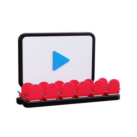 シネマ  3D Icon