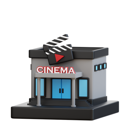 Cinema  3D Icon