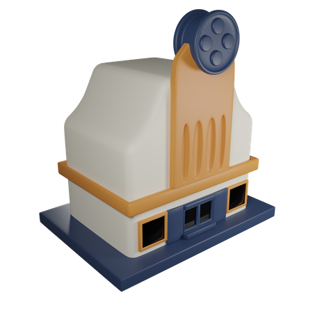 Cinema  3D Icon