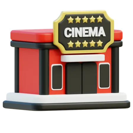 Cinema  3D Icon