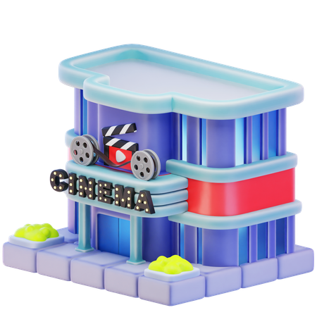 Cinema  3D Icon