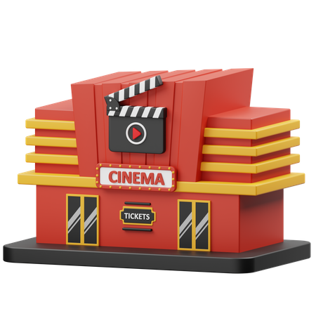 Cinema  3D Icon