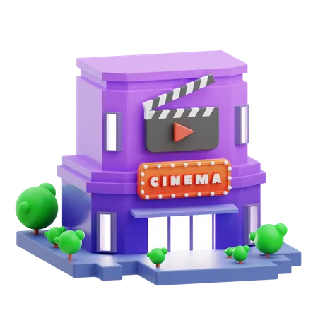 Cinema  3D Illustration