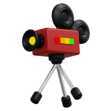 Cinema Camera  3D Icon