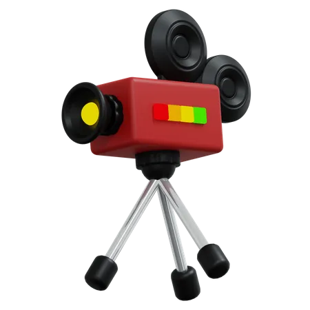 Cinema Camera  3D Icon