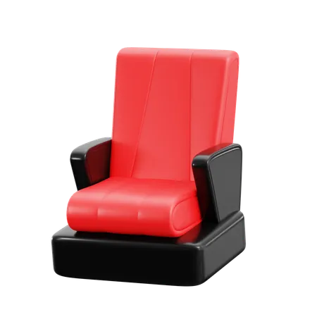 Cinema Chair  3D Icon