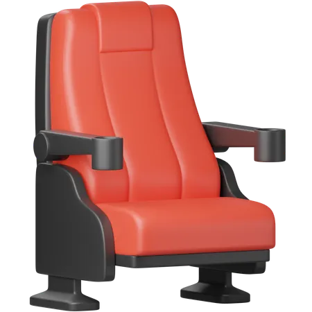 Cinema Chair  3D Icon