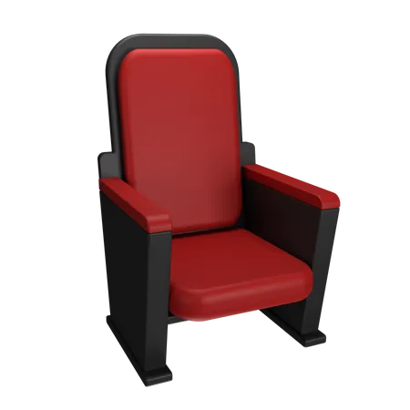 Cinema Chair  3D Icon