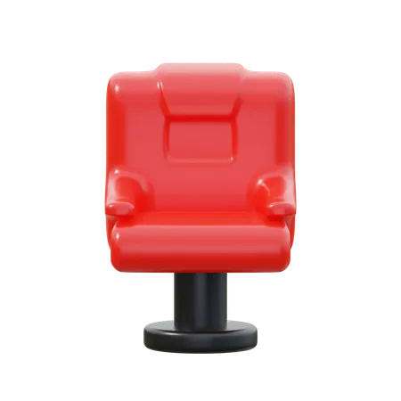 Cinema Chair  3D Icon