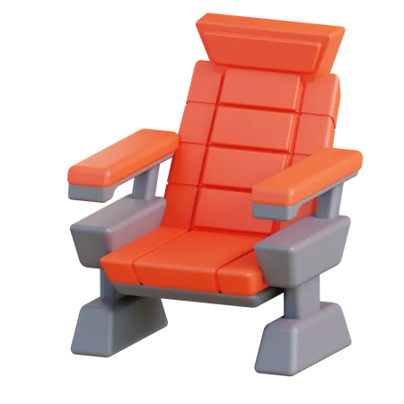 Cinema Chair  3D Icon