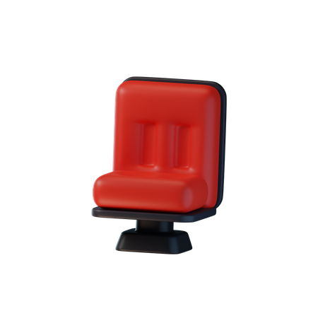 Cinema Chair  3D Icon