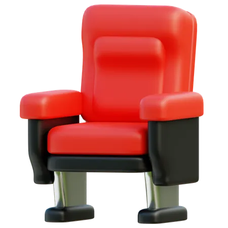 Cinema Chair  3D Icon