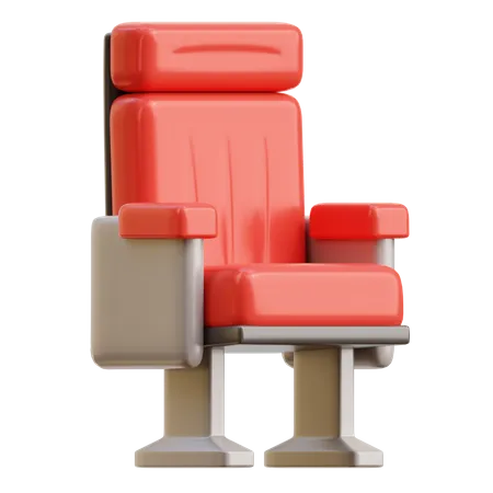 Cinema Chair  3D Illustration