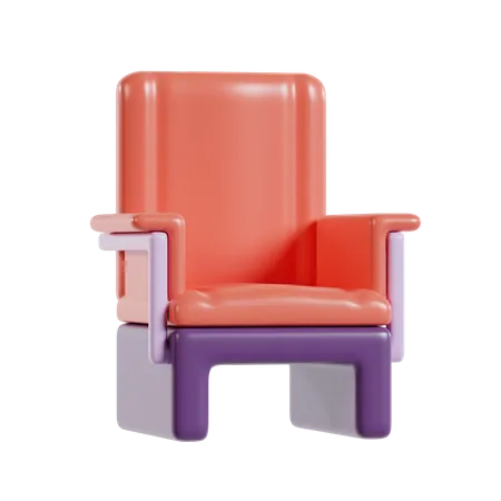 Cinema Chair 3 D Icon 3D Icon