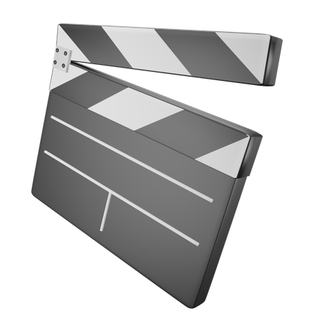 Cinema Clapper  3D Icon