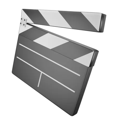 Cinema Clapper  3D Icon
