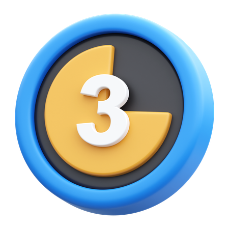 映画カウントダウン  3D Icon