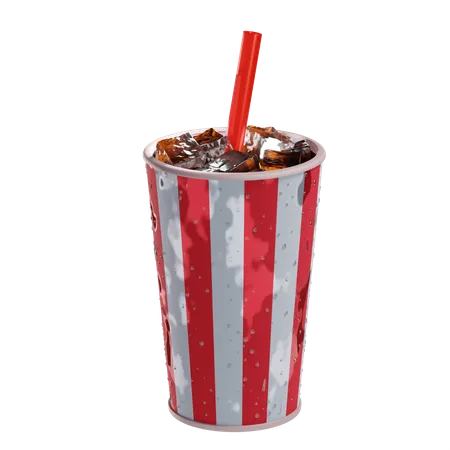 Cinema Drink  3D Icon