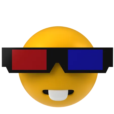 Cinema Emoji  3D Icon