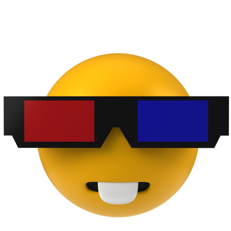 Cinéma emoji  3D Icon