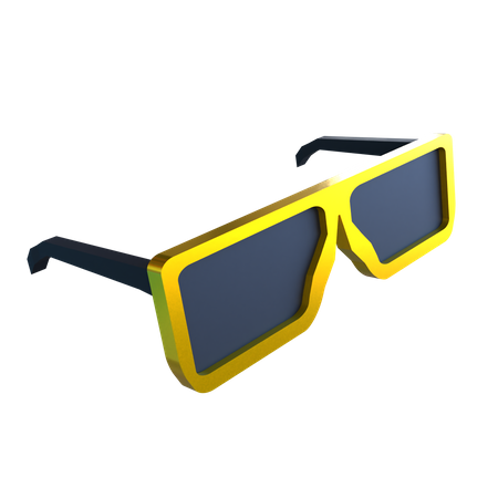 Cinema glass  3D Icon